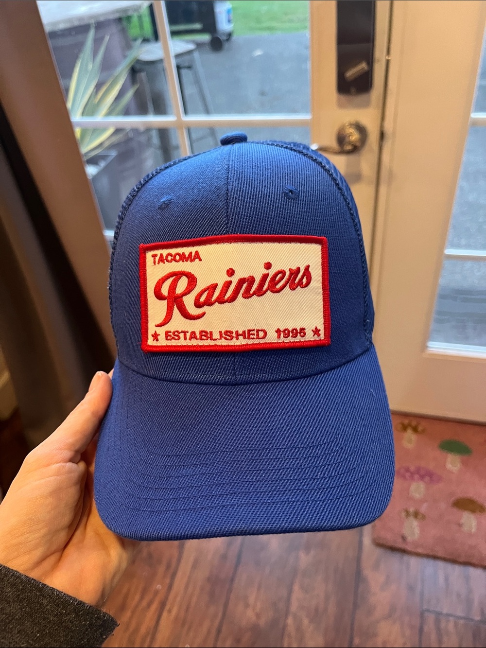Tacoma Rainier’s trucker hat
